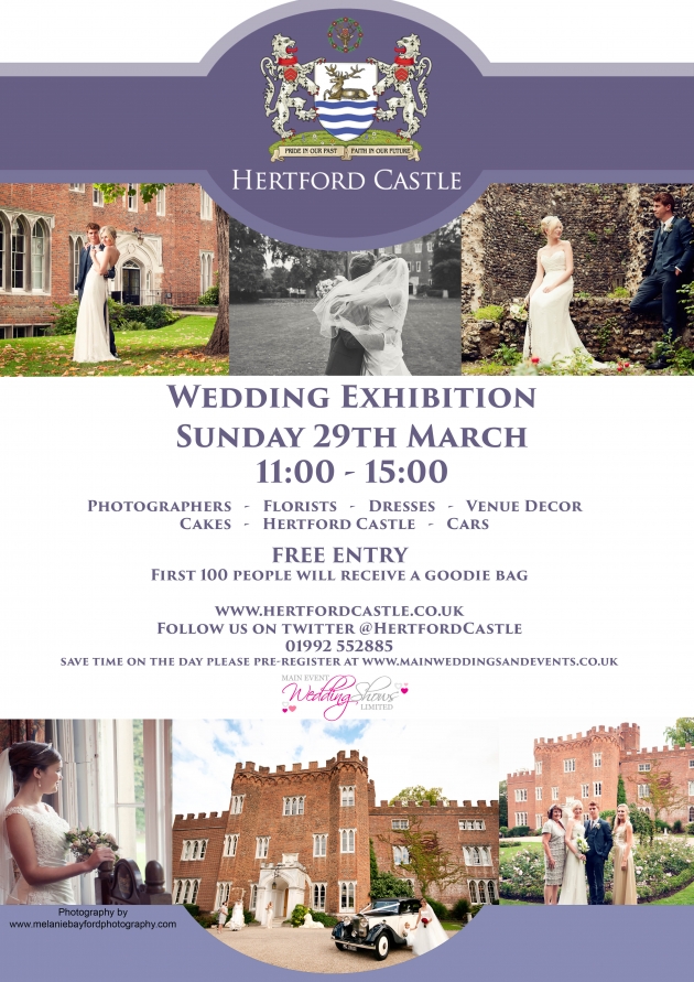 Spring Wedding Exhibition At Hertford Castle On 29032015 Hertford Castle Events