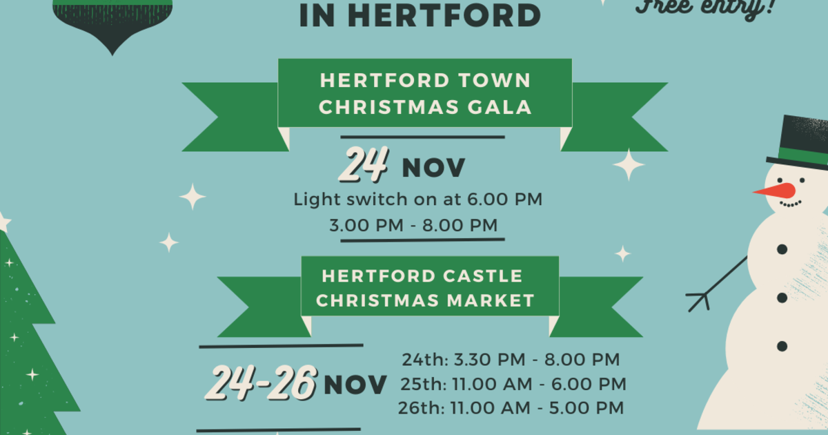 Hertford Christmas Events 2023